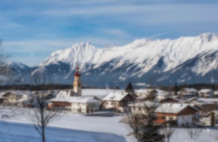 Parhaat hiihtomatkat paikassa Gemeinde Tulfes Itävalta