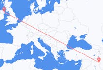 Flug frá Sulaymaniyah, Írak til Belfast, Norður-Írlandi