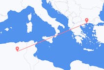 알제리 비스크라에서 출발해 그리스 카발라현으로(으)로 가는 항공편