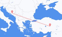 出发地 土耳其開塞利飞往波斯尼亚和黑塞哥维那莫斯塔爾的航班