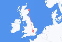 Flights from Aberdeen, Scotland to London, England