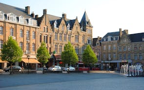 Photo of Lessines that is a city and municipality of Wallonia located in the province of Hainaut, Belgium.