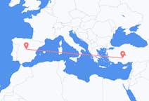 Flights from Konya in Turkey to Madrid in Spain