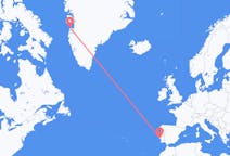 Flüge von Aasiaat, Grönland nach Lissabon, Portugal