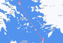 Vols depuis la ville de Karpathos vers la ville de Skyros