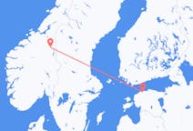 Fly fra Tallinn til Bergstaden Røros
