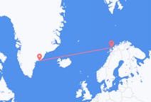 Flights from Andenes, Norway to Kulusuk, Greenland