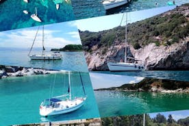 Korfu: Privat kryssning med segelbåt för upp till 10 gäster