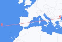 Flights from Burgas, Bulgaria to Santa Maria Island, Portugal