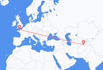 Flyreiser fra Termez, Usbekistan til Saint Helier, Jersey