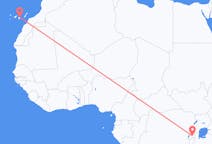 Flyrejser fra Kigali til Las Palmas