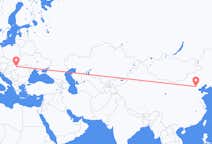 Flyg från Peking till Debrecen