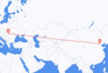 Flyreiser fra Beijing, Kina til Debrecen, Ungarn