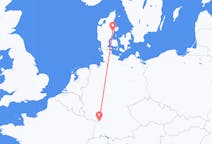 Flyrejser fra Aarhus, Danmark til Karlsruhe, Tyskland
