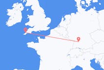 Flights from Newquay, England to Stuttgart, Germany