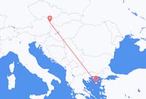 出发地 希腊出发地 莱姆诺斯目的地 奥地利维也纳的航班
