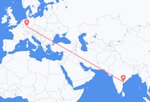 Flyg från Vijayawada till Frankfurt