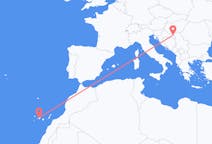 Flights from Osijek, Croatia to Tenerife, Spain