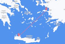 Flights from Samos, Greece to Chania, Greece