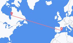 Flyrejser fra Kuujjuarapik, Canada til Ibiza, Spanien