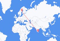Flights from Sigiriya, Sri Lanka to Umeå, Sweden