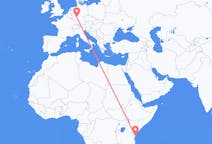 Flights from Ukunda to Frankfurt