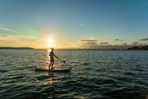 Stand up paddleboarding tours in Faro, Portugal