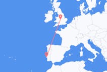 Vluchten van Birmingham, Engeland naar Lissabon, Portugal