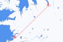 Vluchten van Reykjavík naar Akureyri