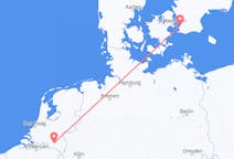 Loty z Eindhoven, Holandia do Malmo, Szwecja
