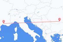 出发地 法国从 尼姆目的地 罗马尼亚布加勒斯特的航班