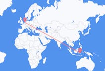 Flights from Kendari, Indonesia to Amsterdam, the Netherlands