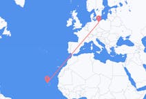Flights from São Vicente, Cape Verde to Szczecin, Poland