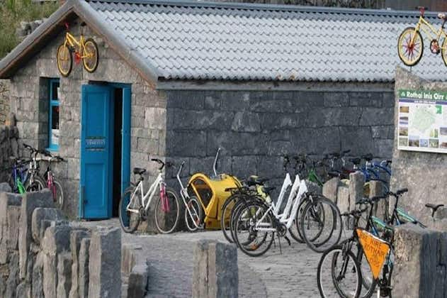 Cykla på Inisheer Island, Aran Islands. Självguidad. Hel dag.
