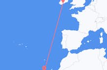 Vluchten van San Sebastián de La Gomera naar Cork