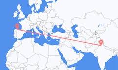 Flights from Chandigarh, India to Asturias, Spain