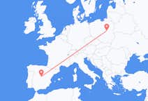 Flights from Madrid to Warsaw