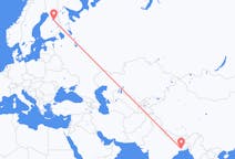 Flights from Kolkata, India to Kajaani, Finland