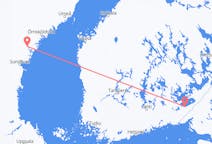 Flights from Lappeenranta, Finland to Kramfors Municipality, Sweden