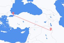 Flyreiser fra Suleimania, Irak til Istanbul, Tyrkia