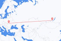 Flights from Ivano-Frankivsk, Ukraine to Irkutsk, Russia