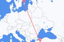 Flyrejser fra Visby, Sverige til Kütahya, Tyrkiet