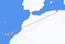 Flyg från Sétif, Algeriet till Las Palmas, Spanien