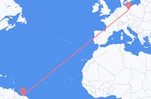 Flights from Paramaribo to Berlin