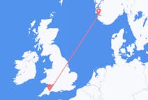 Flights from Stavanger, Norway to Exeter, the United Kingdom