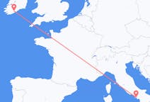 Vols de Liège, Irlande à Naples, Italie