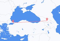 Flyreiser fra Tbilisi, Georgia til Istanbul, Tyrkia