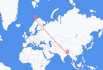 Flights from Kolkata, India to Tromsø, Norway