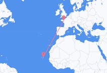 Flyrejser fra Sal, Kap Verde til Rennes, Frankrig