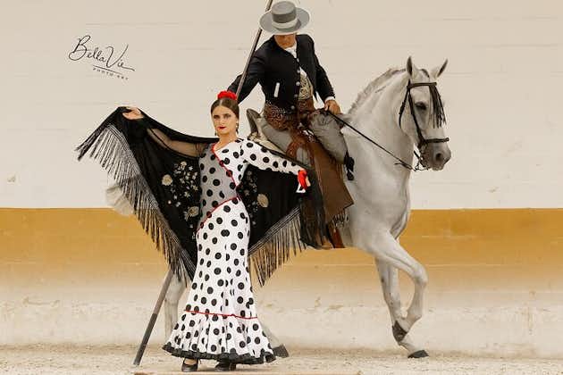 Paarden- en flamencoshow met diner in Malaga